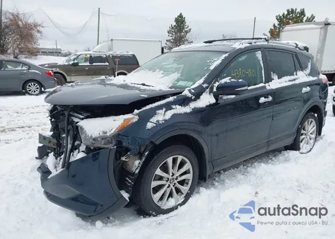 2017 Toyota Rav4 Limited from USA, damaged, VIN 2T3DFREV9HW689195